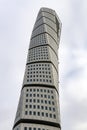 Turning Torso Building in West Harbour area of Malmo Royalty Free Stock Photo